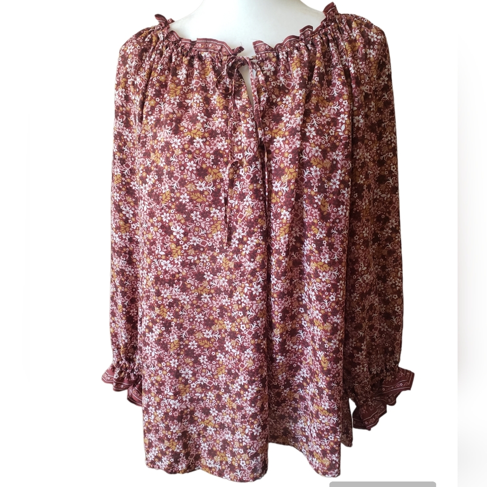 Max Studio 1X blouse